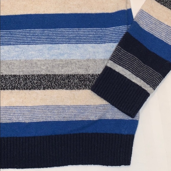 3 for $10 item GapKids striped cotton/wool blend crewneck sweater - Picture 4 of 4